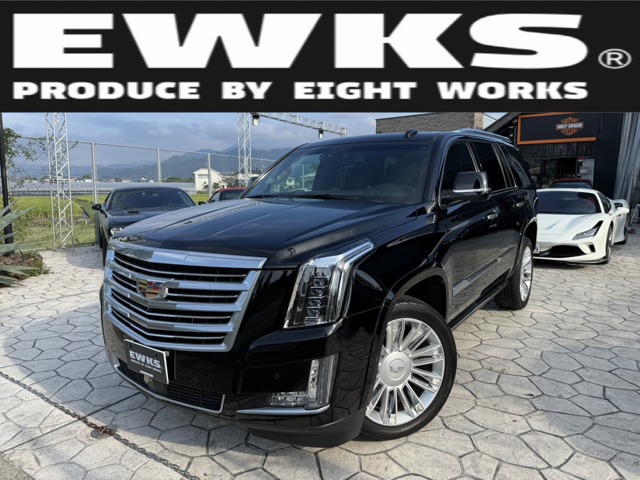 Cadillac Escalade Platinum 4WD 2016 model, new parallel import, electric side steps, electric rear hatch door