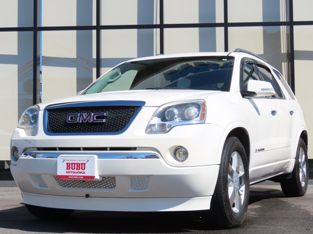 GMC Acadia SLT-1 4WD with new parallel, sunroof, ETC, backup camera, 3-row seats, leather seats, seat heaters, lateral stability control, Rear Seat Monitor, Bluetooth, full-segment, electric seats, aftermarket memory navigation, 19-inch alloy wheels, auto lights