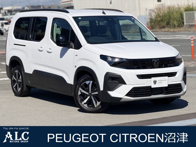 Peugeot Rifter Long GT diesel turbo/our certified used car/new car warranty continues until December 2027/unlimited mileage/ETC and dash cam included/dual sliding doors/adaptive cruise control/backup camera/360° corner sensor/CarPlay and Android Auto