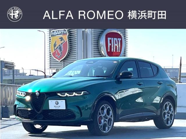 Alfa Romeo Tonale Plug-in Hybrid Q4 Veloce 4WD New Car Warranty Succession Plug-in Hybrid 1.3 Turbo + Motor + Rear Motor 6-Speed AT 4WD Adaptive Cruise Control Genuine Navi Front and Rear Dash Cam ETC Full LED Matrix Headlights 360-Degree Camera Electric Rear Gate