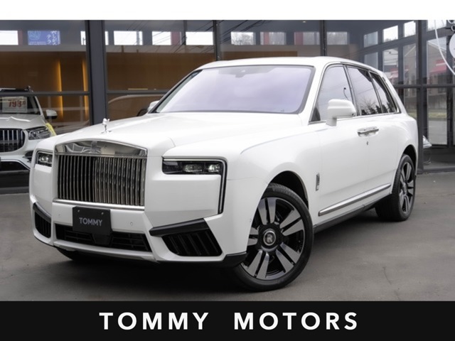 Rolls-Royce Cullinan 6.75 4WD all-around camera navigation full-segment TV Rear Seat Monitor 22-inch twin spoke part polished piano white lounge seat shooting star headliner RR headrest stitching
