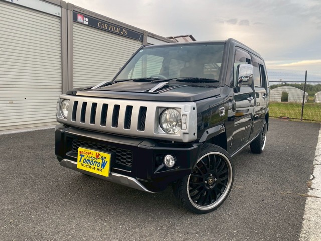 Daihatsu Naked 660 Turbo X F Hammer Face 17-inch alloy wheels lifted up navigation ETC