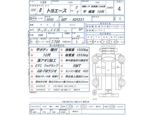 Toyota Toyoace 6