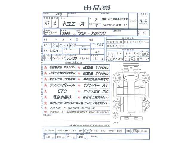 Toyota Toyoace 6