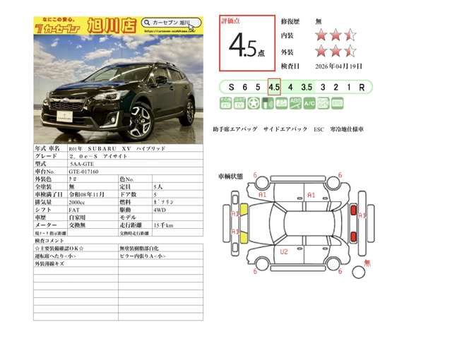 Subaru XV 2